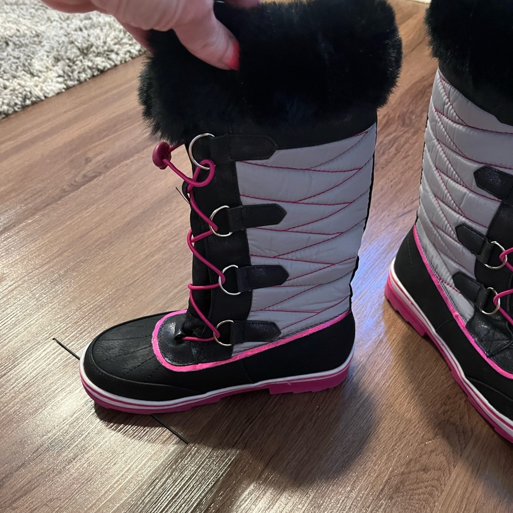 Justice girls winter boots